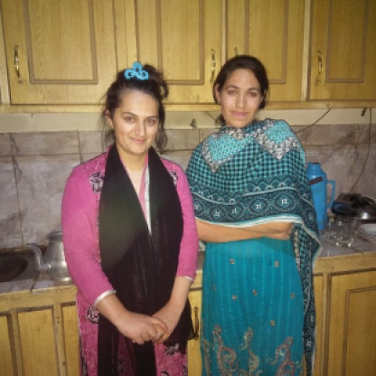 My hosts in Murtazabad
