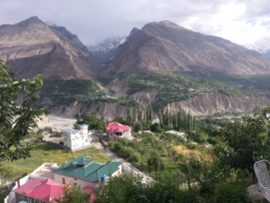 My view from room in Karimabad